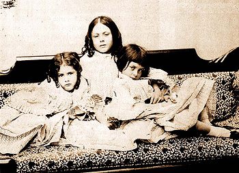 Edith, Ina and Alice Liddell