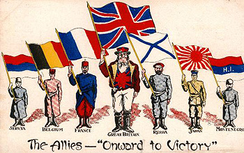 Propaganda Postcard circa 1916